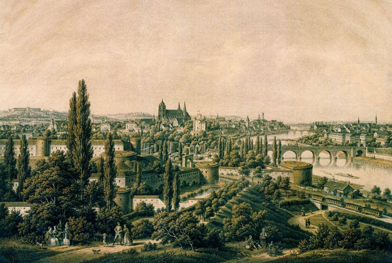 Historic view of Ulm