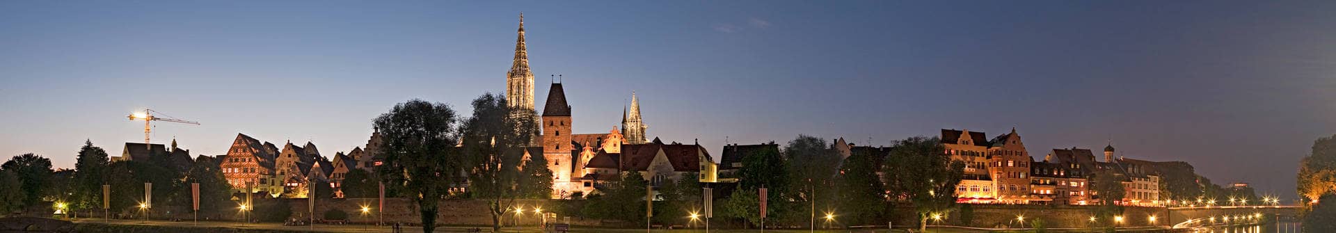 Panoramic view of Ulm